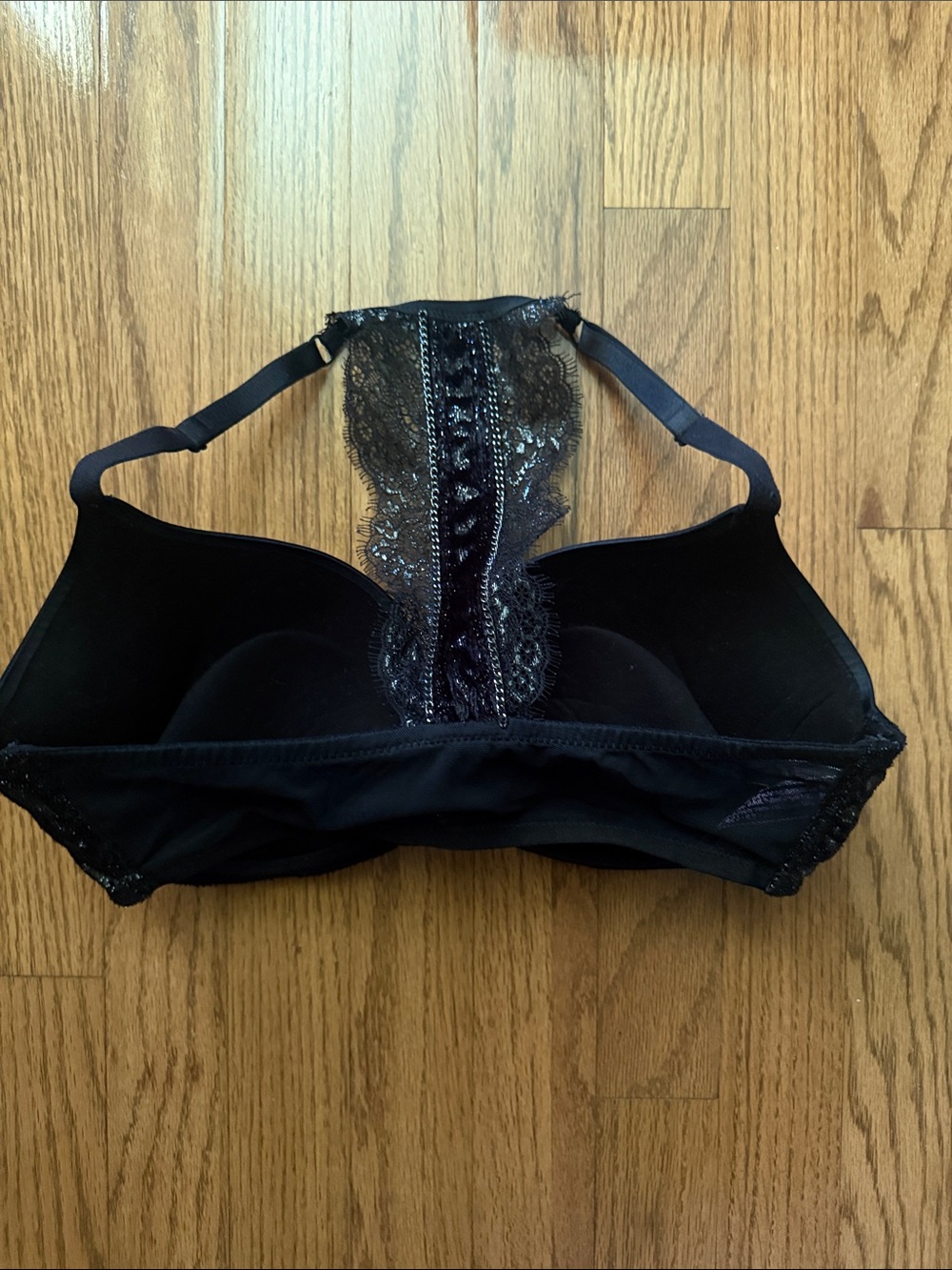 Victoria's Secret 34D Bombshell Lace Racerback Push Up Bra - Picture 2 of 4